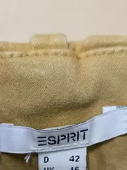 Vorschaubild 4 von Damen Stoffhose Chino Beige Gr. 42 XL Baumwolle Casual