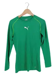 Vorschaubild 1 von Langarmshirt Herren M Grün Sportlich Polyester