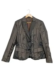 Vorschaubild 1 von Damen Blazer Gr. 42 Braun Polyester Elegant Business