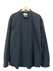 Vorschaubild 1 von Herren Freizeithemd Stehkragen Gestreift Petrol Gr. 3XL