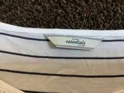 Vorschaubild 4 von Damen T-Shirt gestreift Lochstickerei Gr. 48/3XL Casual Mehrfarbig