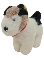Vorschaubild 1 von Kuscheltier Hund Foxterrier 1528, 11 Nostalgisch 11 cm Weiß