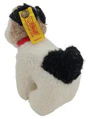 Vorschaubild 2 von Kuscheltier Hund Foxterrier 1528, 11 Nostalgisch 11 cm Weiß