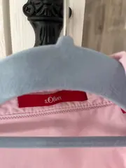 Vorschaubild 3 von Damen Hemdbluse Rosa Gr. 40/M Baumwolle Casual Langarm