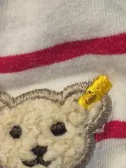 Vorschaubild 3 von Baby Mütze Kinder Baumwolle Gestreift Mehrfarbig Bären-Motiv