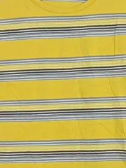 Vorschaubild 5 von Kinder T-Shirt Gr. 158 Gelb Gestreift Baumwolle