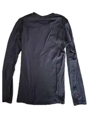 Vorschaubild 2 von Damen Sport Shirt Langarm Schwarz Gr. XS (34) Funktionsshirt