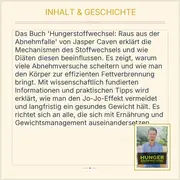 Vorschaubild 3 von Jasper Caven Hungerstoffwechsel Raus aus der Abnehmfalle Sachbuch Abnehmen