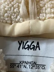 Vorschaubild 8 von Kinder Teddy Fleece Jacke mit Kapuze Gr. 134 Beige