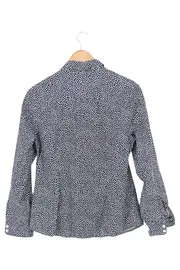 Vorschaubild 2 von Hemdbluse Damen 38/M Blau gepunktet Business Klassisch