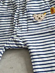Vorschaubild 2 von Baby Jungen Jogginghose Gr. 60/62 gestreift blau weiß Casual