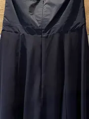 Vorschaubild 5 von Damen Abendkleid Gr. 36/S Blau Elegant Rüschen Minikleid Ärmellos