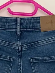 Vorschaubild 4 von Aware Damen Skinny Jeans Blau Gr. XS/W24 Stretch Casual