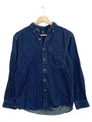 Vorschaubild 1 von Herren Denim Hemd Freizeithemd Blau Gr. 36/S Casual Baumwolle