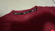 Vorschaubild 6 von Training Sport Shirt Herren Gr. S Rot Orange Logo Laufshirt