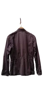 Vorschaubild 2 von Damen Leichte Jacke Gr. 40/L Braun Casual Baumwolle