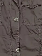 Vorschaubild 5 von Damen Leichte Jacke Gr. 40/L Braun Casual Baumwolle