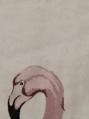 Vorschaubild 6 von T-Shirt Damen XS Weiß Flamingo Logo Print Casual