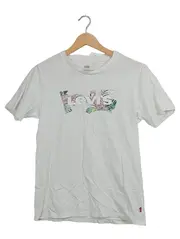 Vorschaubild 1 von T-Shirt Damen XS Weiß Flamingo Logo Print Casual