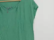 Vorschaubild 4 von EDC Damen T-Shirt Grün Gr. 34/XS Casual Kurzarm