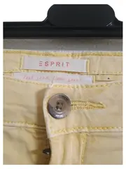 Vorschaubild 2 von Damen Chino Shorts Gr. 38 Gelb Casual Sommer Bermuda