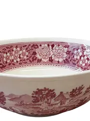 Vorschaubild 2 von Rusticana Suppentasse Porzellan Rot Blumen 18cm