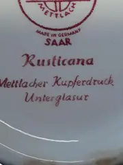 Vorschaubild 4 von Rusticana Suppentasse Porzellan Rot Blumen 18cm