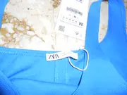 Vorschaubild 3 von Damen Trägerkleid Blau Gr. M figurbetont Stretch Basic