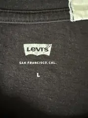 Vorschaubild 3 von Damen T-Shirt Logo Print Schwarz Rot Gr. L Baumwolle Casual