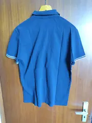 Vorschaubild 2 von Poloshirt Herren Blau XL Klassisch Kurzarm