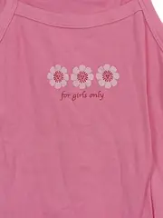 Vorschaubild 2 von Mädchen Trägertop Rosa Gr. 152 Casual Blumenprint Baumwolle