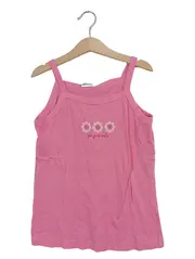 Vorschaubild 1 von Mädchen Trägertop Rosa Gr. 152 Casual Blumenprint Baumwolle