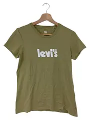 Vorschaubild 1 von T-Shirt Damen XS Oliv Casual Logo Print Shirt