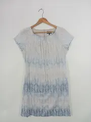 Vorschaubild 2 von Damen Freizeitkleid Gr. 36/S Mehrfarbig Paisley Muster Midikleid