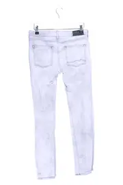 Vorschaubild 2 von Damen Jeans Slim Fit Grau W27 36 S Skinny Stretch Casual