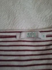 Vorschaubild 6 von EDC Damen T-Shirt gestreift Baumwolle Gr. 36/S Casual