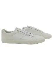 Vorschaubild 1 von Sneaker Low Herren Weiß Gr. 45 Schnürung Basic Freizeit