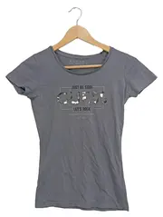 Vorschaubild 1 von Damen T-Shirt Let's Rock Los Angeles California Grau Gr. 32 Streetwear