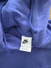Vorschaubild 3 von Damen Kapuzenpullover Hoodie Blau Gr. 34/XS Sportlich Freizeit