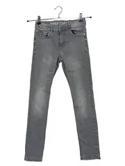 Vorschaubild 1 von Jeans Kinder Gr. 146 Grau Super Stretch Skinny Fit Denim