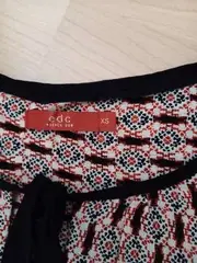 Vorschaubild 3 von Damen Bluse 34/XS Mehrfarbig Ethno Muster Bohemian Vintage 3/4-Arm