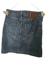 Vorschaubild 5 von Damen Jeansrock Gr. 40 Blau Denim Lean Stretch