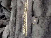 Vorschaubild 3 von VSCT Damen Freizeitkleid Gr. 38/M Schwarz Rüschen Wickelkleid