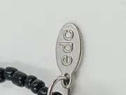 Vorschaubild 2 von Halskette Damen Schwarz Elegant Perlen Metall 90cm Kette Modeschmuck