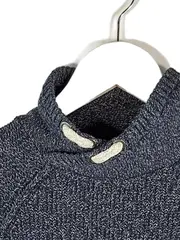 Vorschaubild 2 von Kinder Pullover Gr. 164 Blau Meliert Langarm Baumwolle Casual