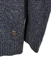 Vorschaubild 3 von Kinder Pullover Gr. 164 Blau Meliert Langarm Baumwolle Casual
