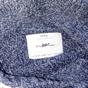 Vorschaubild 4 von Kinder Pullover Gr. 164 Blau Meliert Langarm Baumwolle Casual