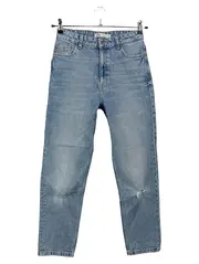 Vorschaubild 1 von Damen Jeans Bootcut Gr. 38 Blau Casual Denim Hose