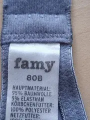 Vorschaubild 9 von Damen BH Bügel BH Basic Gr. 80B Blau