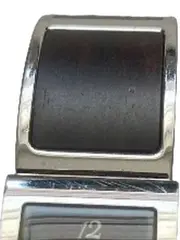 Vorschaubild 3 von Damenuhr Elegant Silber Metall Holz Armbanduhr